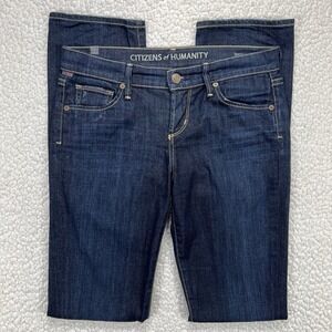Citizens Of Humanity Jeans Women's 26 (Actual 29x33) Blue Ava Low Rise Straight
